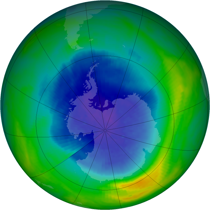 Ozone Map 1984-10-04